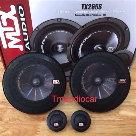 ลำโพง 6.5" MTX แยกชิ้น MTX TX265S 260W 1คู่ | Shopee Thailand