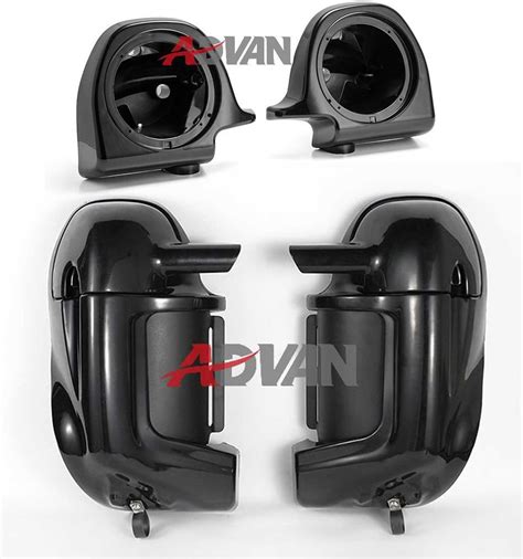 Amazon Us Stock Advanblack Unpainted Lower Vented Fairings Kit