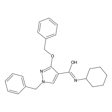 Buy Benzyl Benzyloxy N Cyclohexyl H Pyrazole Carboxamide