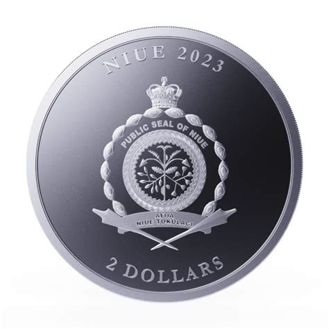 Niue Equilibrium 1 Uncja Srebra 2023 Proof Metal Market Europe