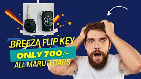 My Brezza Got Ultimate Flip Key First Time In India Only