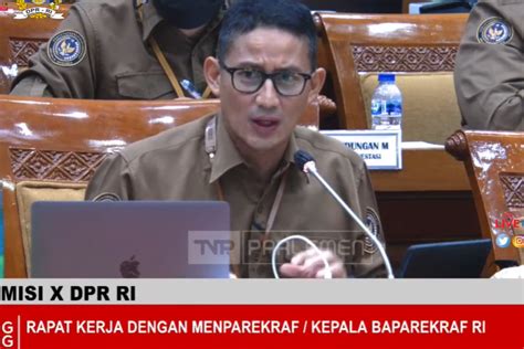 Kemenparekraf Minta Tambahan Anggaran Rp4 19 Triliun Untuk 2023