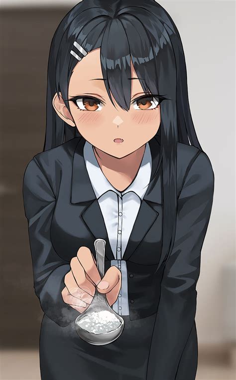 1280x1024px 720p Free Download Nagatoro Black Hair Office Anime