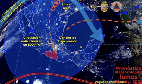 Pronostica PC Lluvias En Todo El Estado Para Esta Tarde Noche El Sur