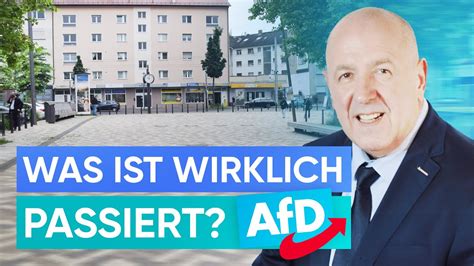 AfD Politiker in Mannheim angegriffen Täter war psychisch krank YouTube