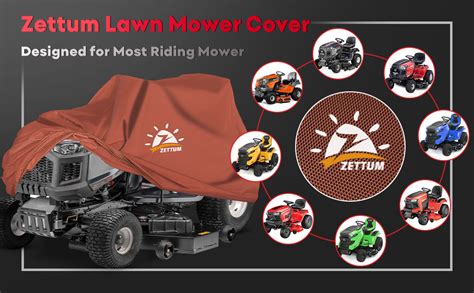 Amazon Zettum Riding Lawn Mower Cover Lawn Tractor Cover