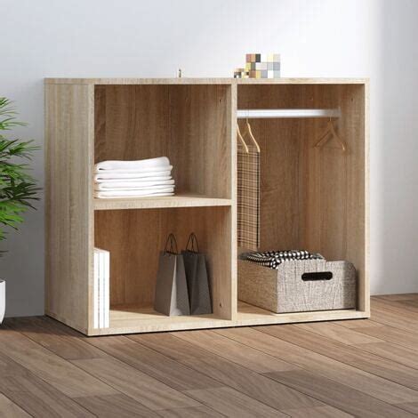 Armoire De Dressing Ch Ne Sonoma X X Cm Bois D Ing Nierie