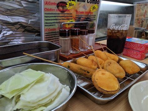 No Double Dipping In Osaka - GlobalGaz Eating Kushikatsu Osaka