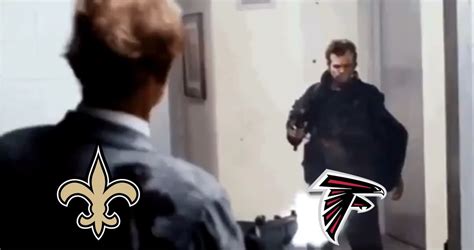 Falcons vs. Saints with a 55-55 all-time series record : r/nfcsouthmemewar