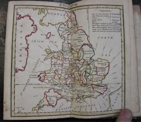 A New Pocket Atlas And Geograsphy Of England And Wales Illustrated