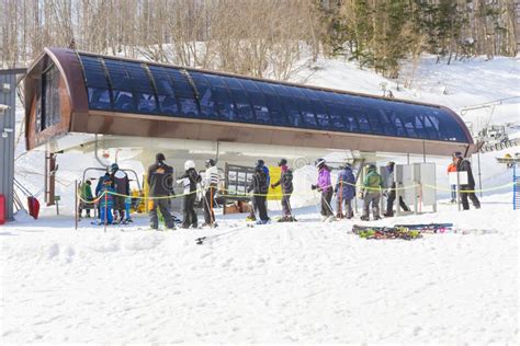 The Ski Slope Of Niseko Mt Resort Grand Hirafu At Niseko Hokkaido