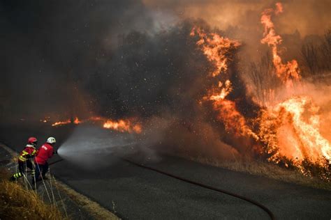 80 schwere Waldbrände wüten in Portugal