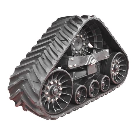 Triangle Rubber Tracks Wheels Assembly Crawler Chassis Undercarriage