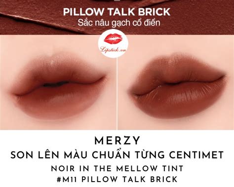 Son Merzy M Pillow Talk Brick M U N U G Ch P Nh T Hot Nh T