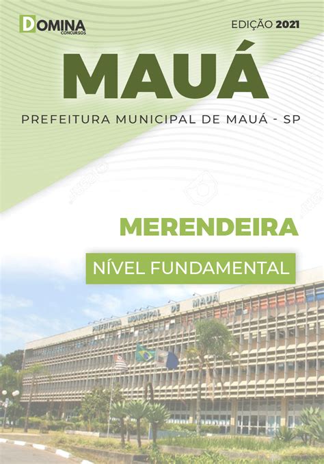 Apostila Concurso Prefeitura Mau Sp Merendeira