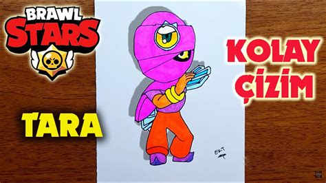 Brawl Stars Karakter Çİzİmİ Tara Kolay Çİzİmler Youtube