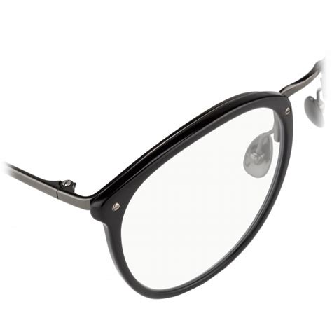 Linda Farrow 251 C21 Oval Optical Frames Clear Linda Farrow