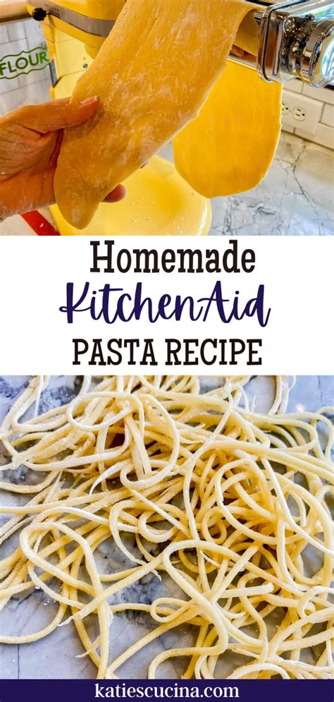 Homemade KitchenAid Pasta Recipe Homemade Pasta Recipe Easy Homemade