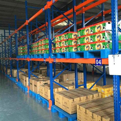 Heavy Duty Stacking Outdoor Galvanized Automatic Warehouse Storage Rack