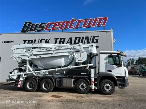 Pompa Do Betonu Cifa Na Podwoziu Mercedes Benz Arocs Cifa Mk