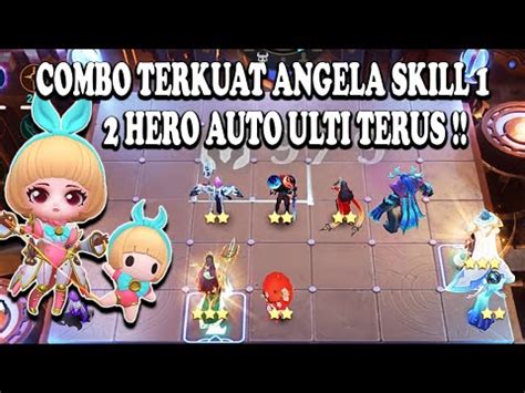 Trik Main Angela Skill Pakai Combo Mage Terkuat Comander Terbaru