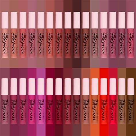 NYX Professional Makeup Lip Lingerie XXL Matte Liquid Lipstick Vegan Formula Color Options