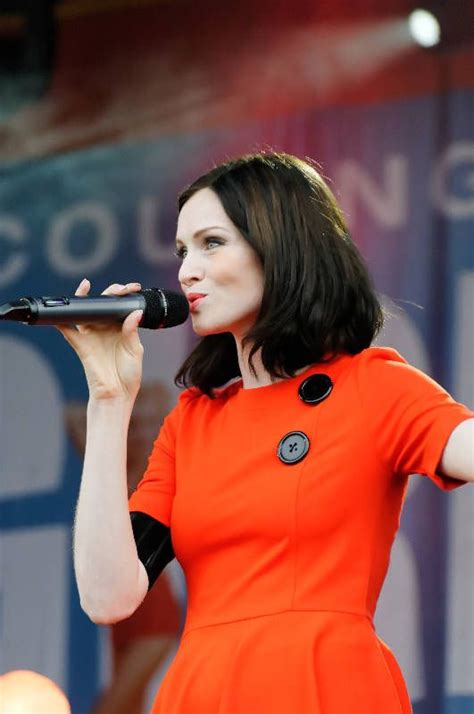 British Pop Singer Sophie Ellis Bextor During A Live Performance At