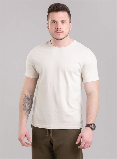 Camiseta Tradicional Masculina Nude Algodão Estilo e Conforto Blühen