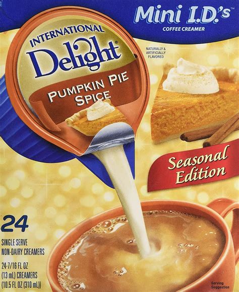 International Delight Pumpkin Pie Spice Non Dairy Coffee Creamer 24