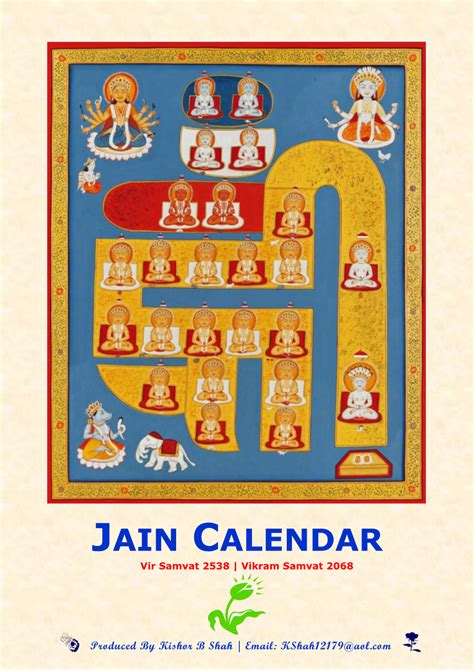 2025 Jain Calendar Chart Chloe Delcina