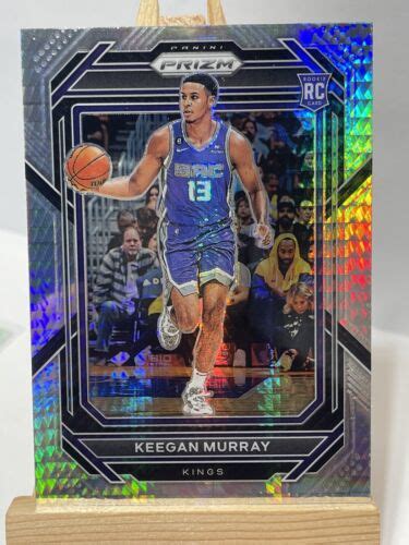 2022 23 Panini Prizm 245 Keegan Murray Hyper Silver Prizm Rookie RC EBay