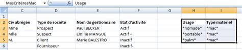 BTS NDRC Lycée Emiland Gauthey Base de données avec EXCEL