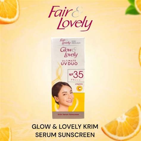 Jual Fair Nd Lovely Ultimate Uv Duo Krim Vit C Spf Pa Fair