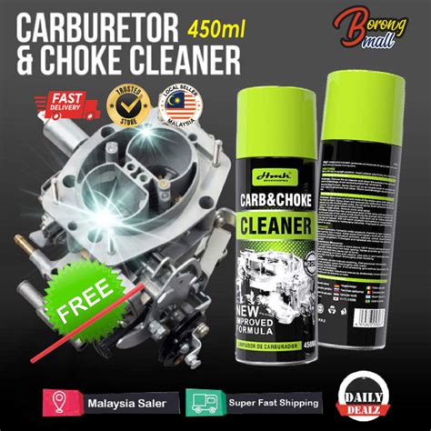 450ml Carb Choke Cleaner Spray Carburetor Degreaser Remover Injector