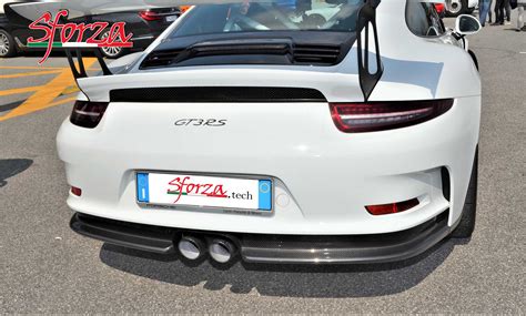 2016 Porsche GT3RS Rear Wing Spoiler Trunk Lid And Aluminum Leg