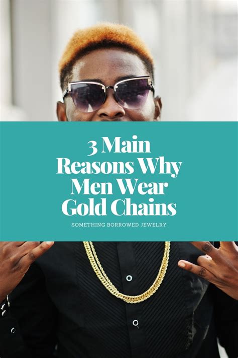 Men Wearing Gold Chains