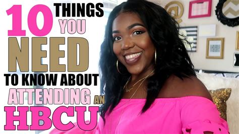 10 Things You Need To Know About Hbcus Brelynnbarbie Youtube