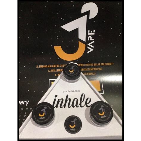 Jual Inhale Alien V Prebuilt Coils For Atomizer Vaporizer Vape