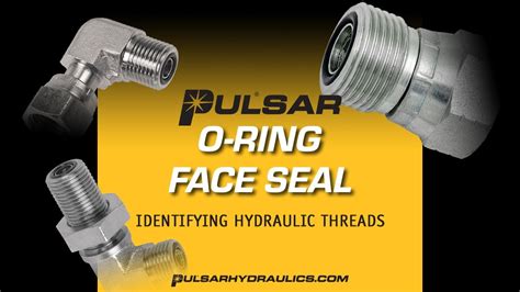 Identifying Hydraulic Threads O Ring Face Seal Orfs Youtube