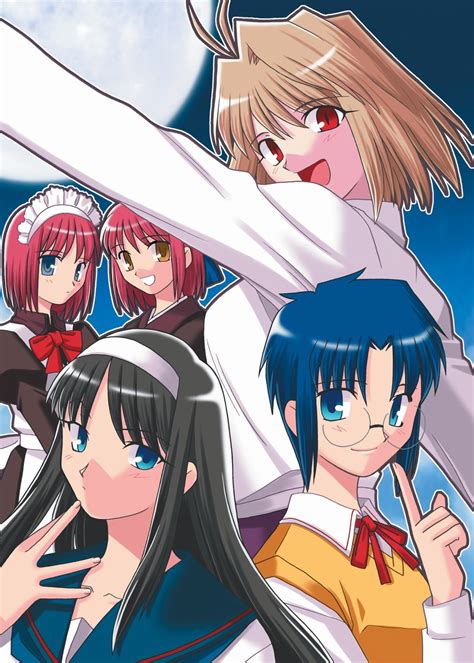 Arcueid Brunestud Tohno Akiha Ciel Kohaku And Hisui Tsukihime And