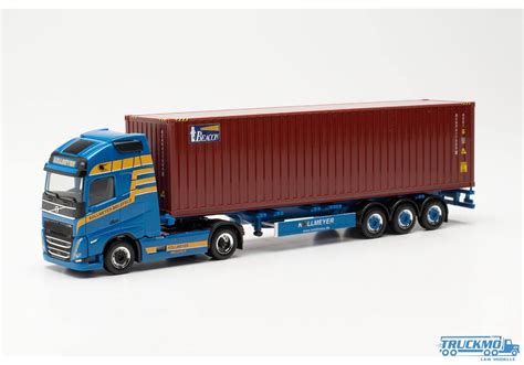 Herpa Kollmeyer Beacon Volvo FH Globetrotter XL Containersattelzug