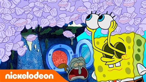 Spongebob Schwammkopf Spongebob Verwandelt Sich In Eine Muschel