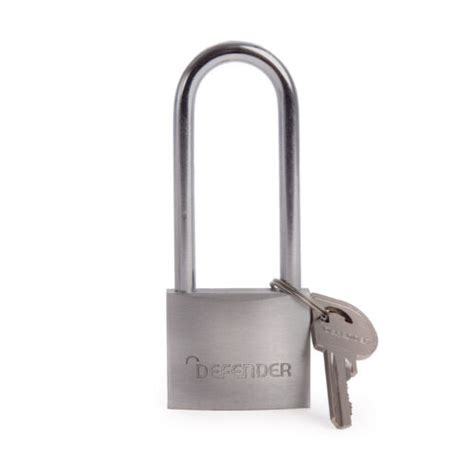 Henry Squire Aluminium Padlock Long Shackle Branded Defender Mm Dfal