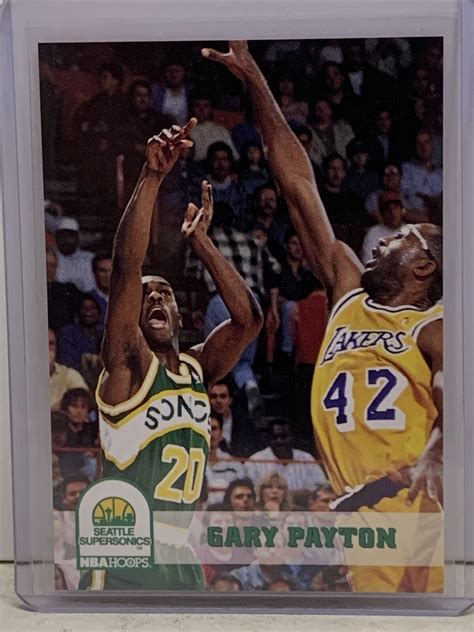 Skybox Nba Hoops Gary Payton Seattle Supersonics Ebay