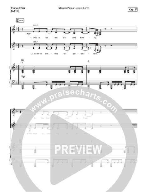 Miracle Power Live From The Ryman Sheet Music Pdf We The Kingdom Praisecharts