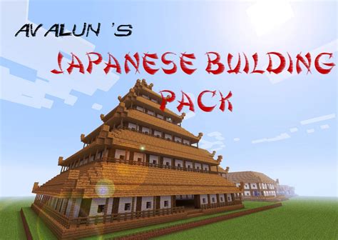 Japanese Building Pack (with schematics!) Minecraft Map