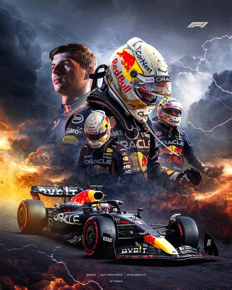 Tl Design On Twitter Max Verstappen Hungariangp Winner Poster Mv