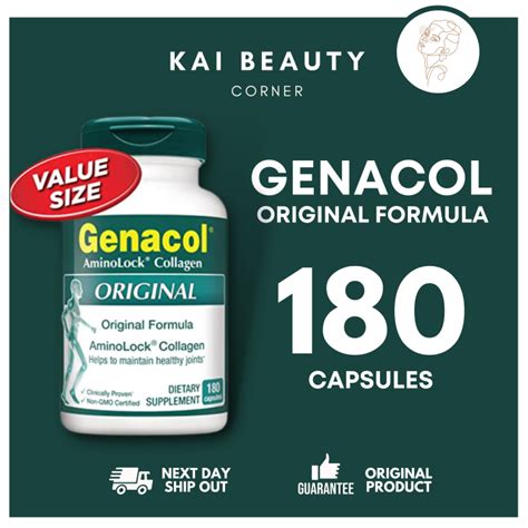 Kaibeauty Genacol Aminolock Collagen Original Formula Capsules