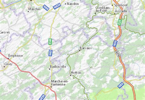 MICHELIN Durbuy map - ViaMichelin