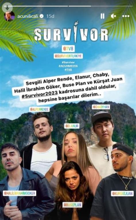 Survivor 2023 ün kadrosuna 6 sosyal medya fenomeni daha dahil oldu